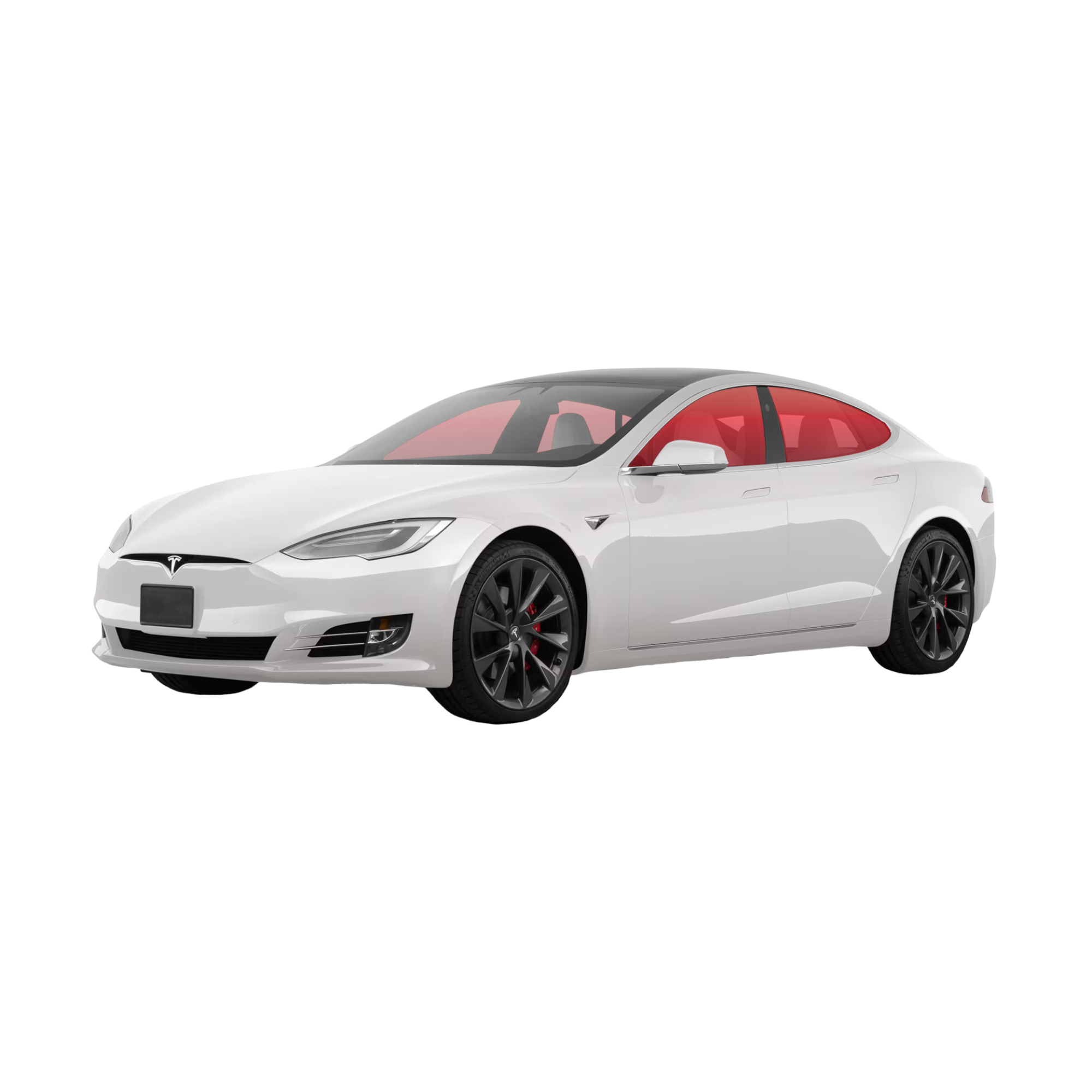 Full vehicle tint on side and rear windows with the windshield left out
